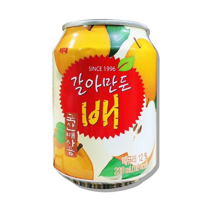 楽天市場 ヘテ 梨 ジュース 缶 238ml 1本 果実ジュース 韓国飲料 韓国ドリンク 韓国飲み物 韓国食品 韓サイ 楽天市場店