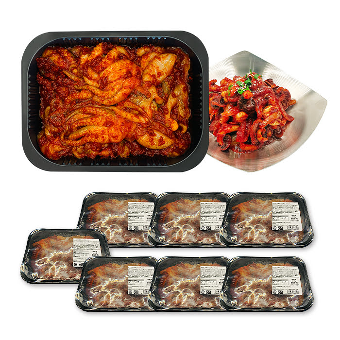 南道名家　チュクミ炒め 300g×8個 【韓情韓食メニュー】韓国定番　/韓国料理　/ポチャワン　/屋台　/韓国料理　/韓国食材　/人気食品