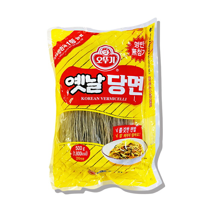 楽天市場 オトギ 昔 春雨 500g チャップチェの麺 チャプチェ 麺料理 韓国麺 韓国食材 韓国料理 太めで弾力がある韓国の春雨 タンミョン 韓サイ 楽天市場店