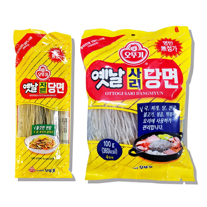 楽天市場 オトギ 昔 切り春雨 100g チャップチェの麺 チャプチェ 麺料理 韓国麺 韓国食材 韓国料理 太めで弾力がある韓国の春雨 タンミョン 韓サイ 楽天市場店