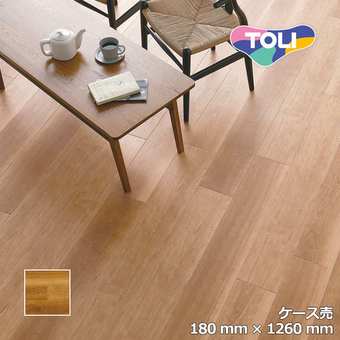 楽天市場】【送料無料】 東リ 床材 180mm×1260mm ナチュラルチェリー