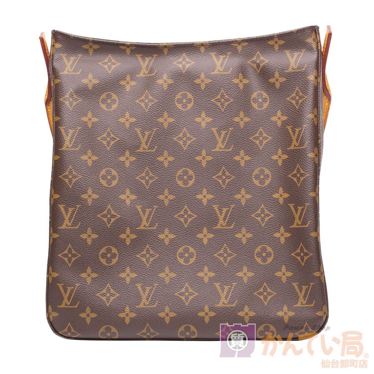 Louis Vuitton ルイヴィトン ルーピングgm M モノグラム キャンバス ワンショルダーバッグ レディース ブラウン系 中古 Used A 質屋かんてい局仙台卸町店 Rvcconst Com