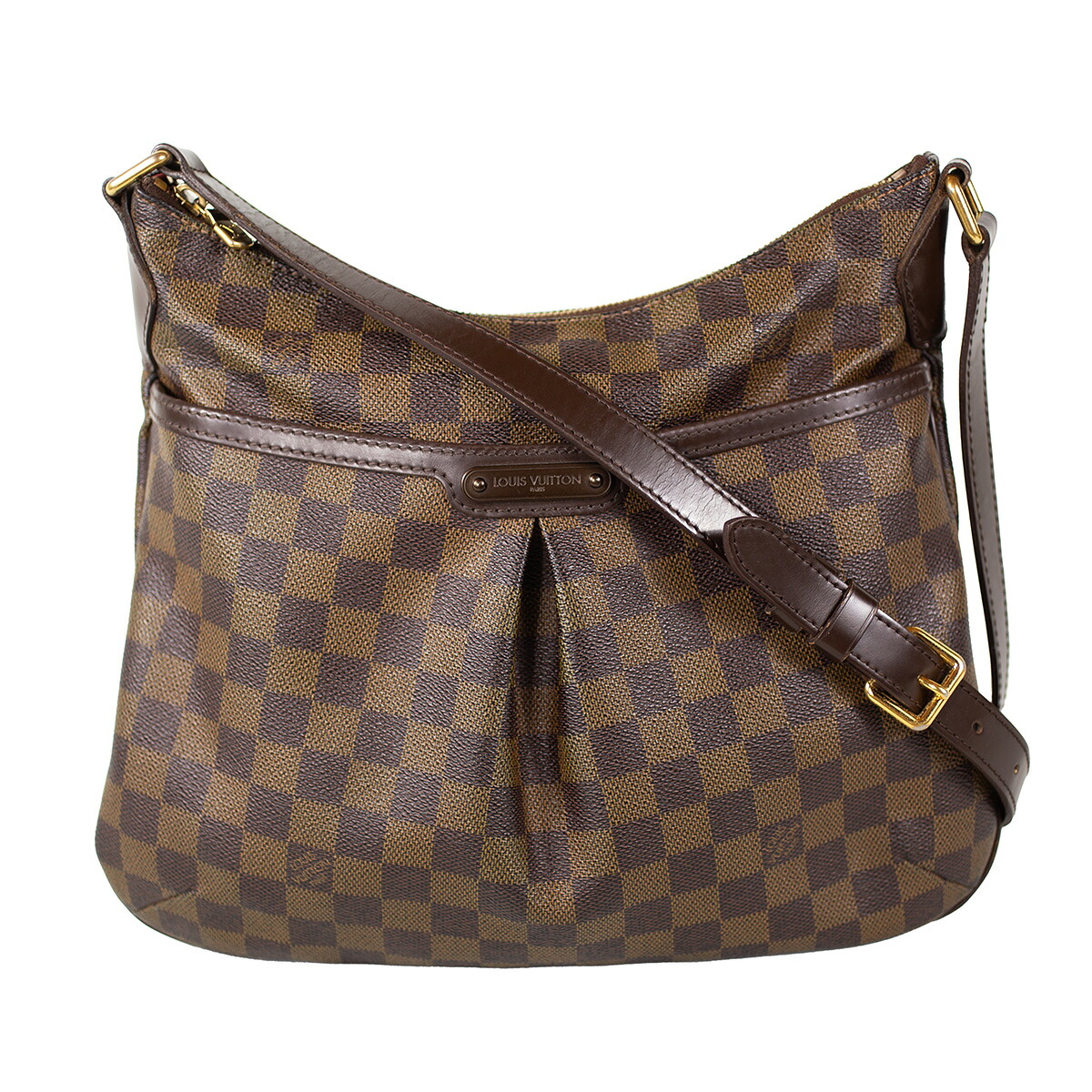 【Louis Vuitton】 ルイ・ヴィトン ブルームズベリ PM N42251 ダミエ エベヌ キャンバス ブラウン系 ショルダーバッグ レディース 【中古】 USED-AB 【9356】 質屋かんてい局仙台卸町店 店