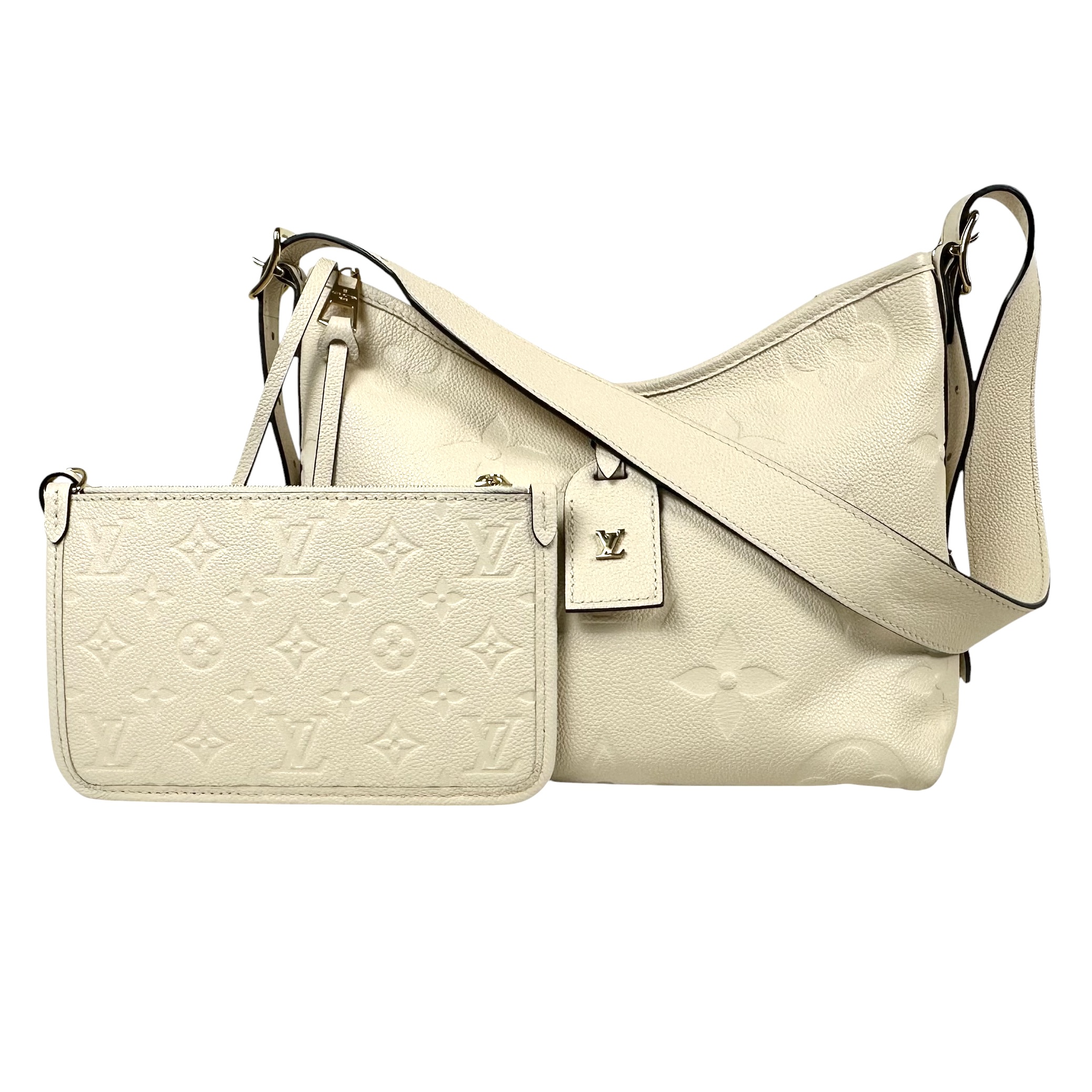 【Louis Vuitton】ルイヴィトン キャリーオール・ジップNM PM M46293 モノグラム 帆布 白いこと系 レディース 【中古】 USED-AB 【9304】 一六銀行かんてい局仙台卸町 店