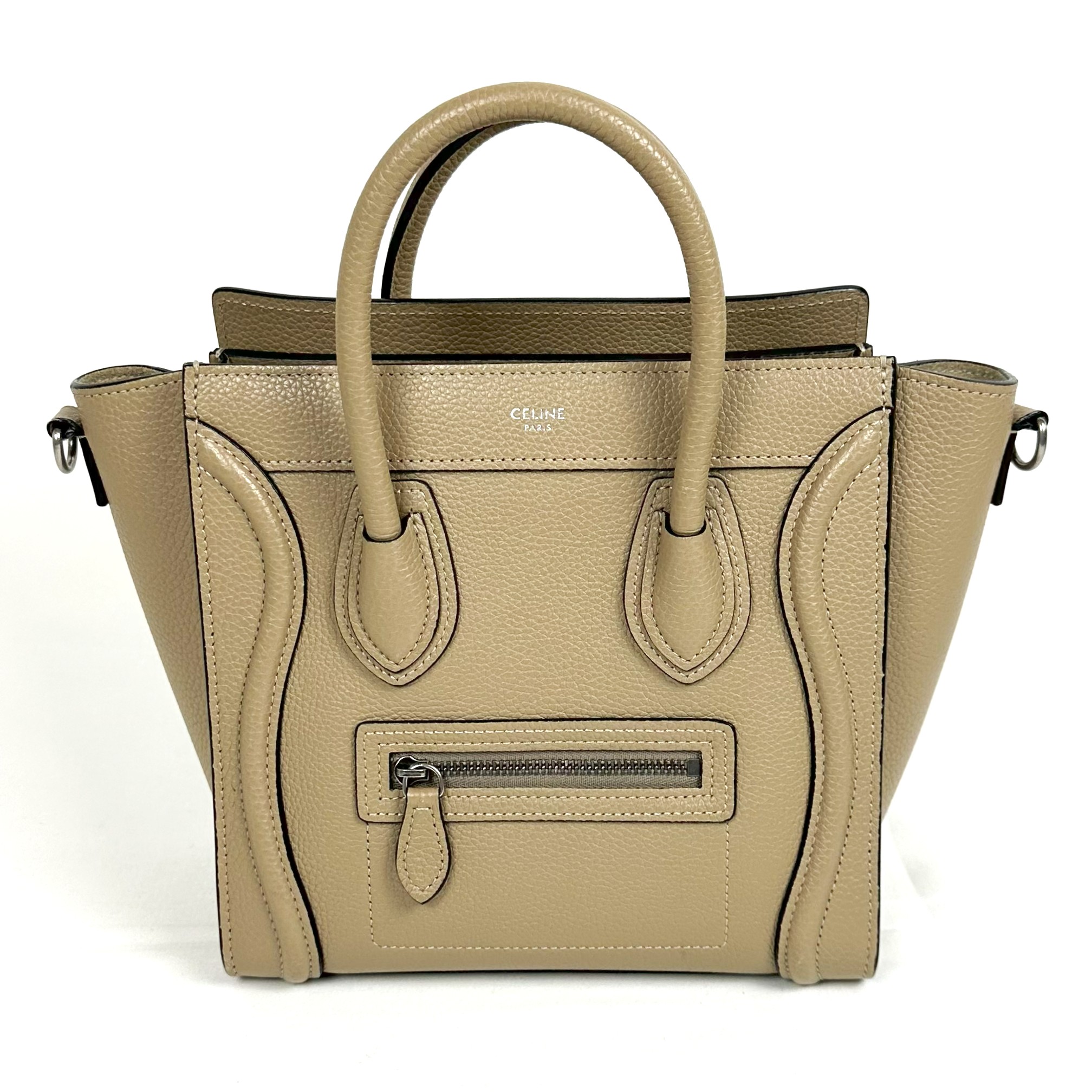 楽天市場】【中古】【バッグ】CELINE セリーヌ ラゲージ ナノ