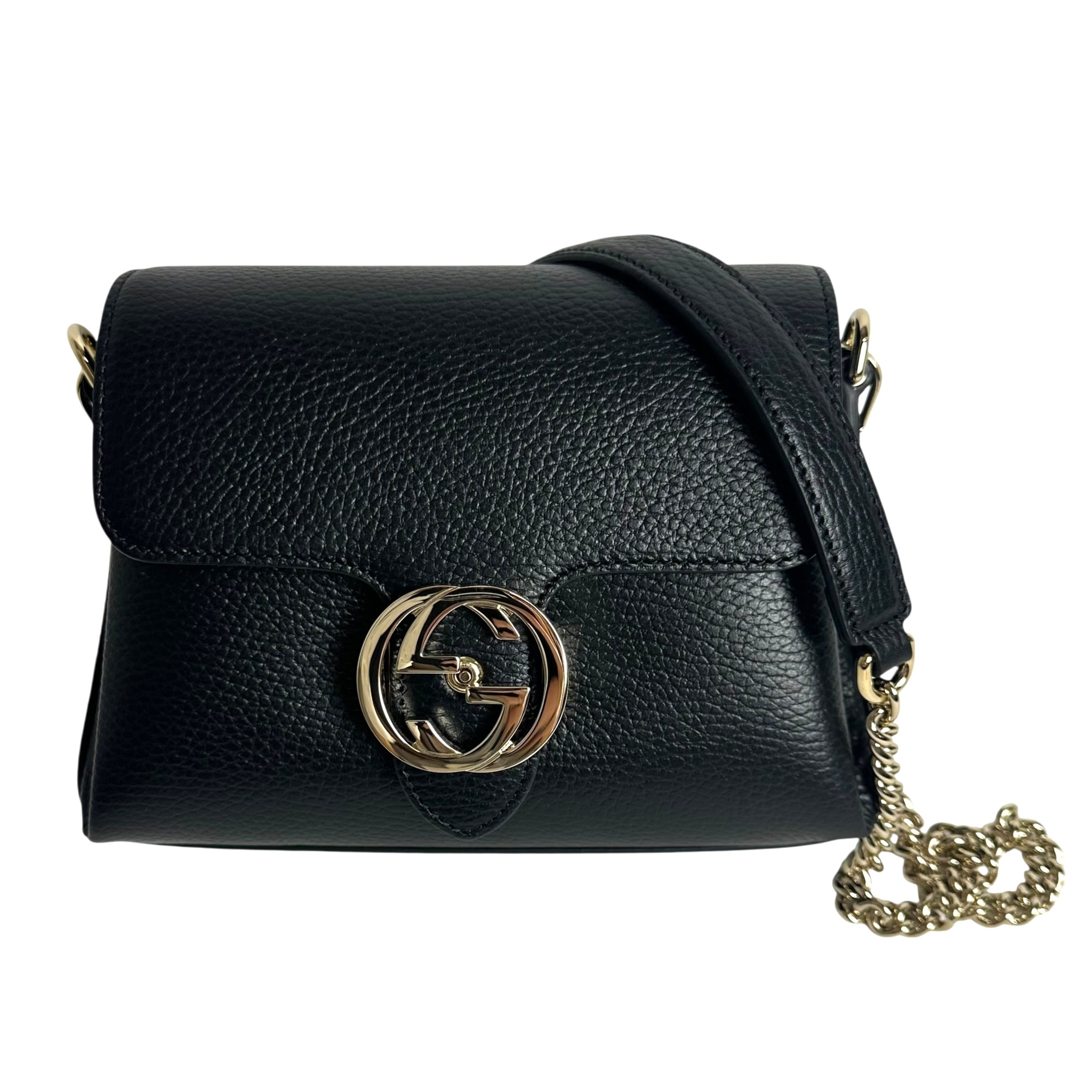 超人気品】グッチ黒GUCCIジャッキーバッグ肩掛けトートバッグ鑑定済