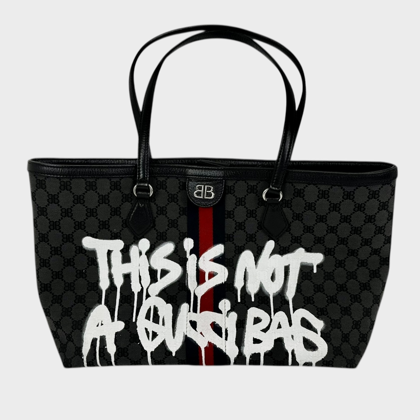 希少 バレンシアガ グッチ ミディアムトートバッグ 未使用 GUCCI BALENCIAGA グッチ バレンシアガ ネオ クラシック ミディアム