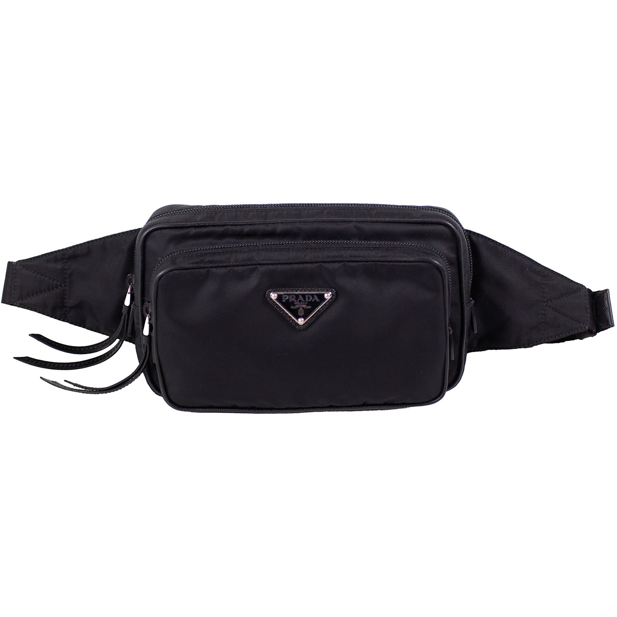 楽天市場】PRADA プラダ Re-Nylon xサフィアーノレザー ベルトバッグ