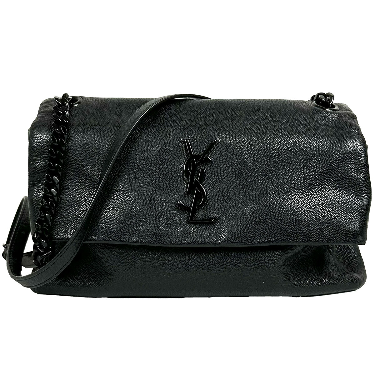 【SAINT LAURENT】サンローラン ウエストハリウッドチェーンショルダー ブラック 黒 レディース バッグ 【中古品】 USED-B【9304】 質屋かんてい局仙台卸町店 店|かんてい局仙台卸町店 店