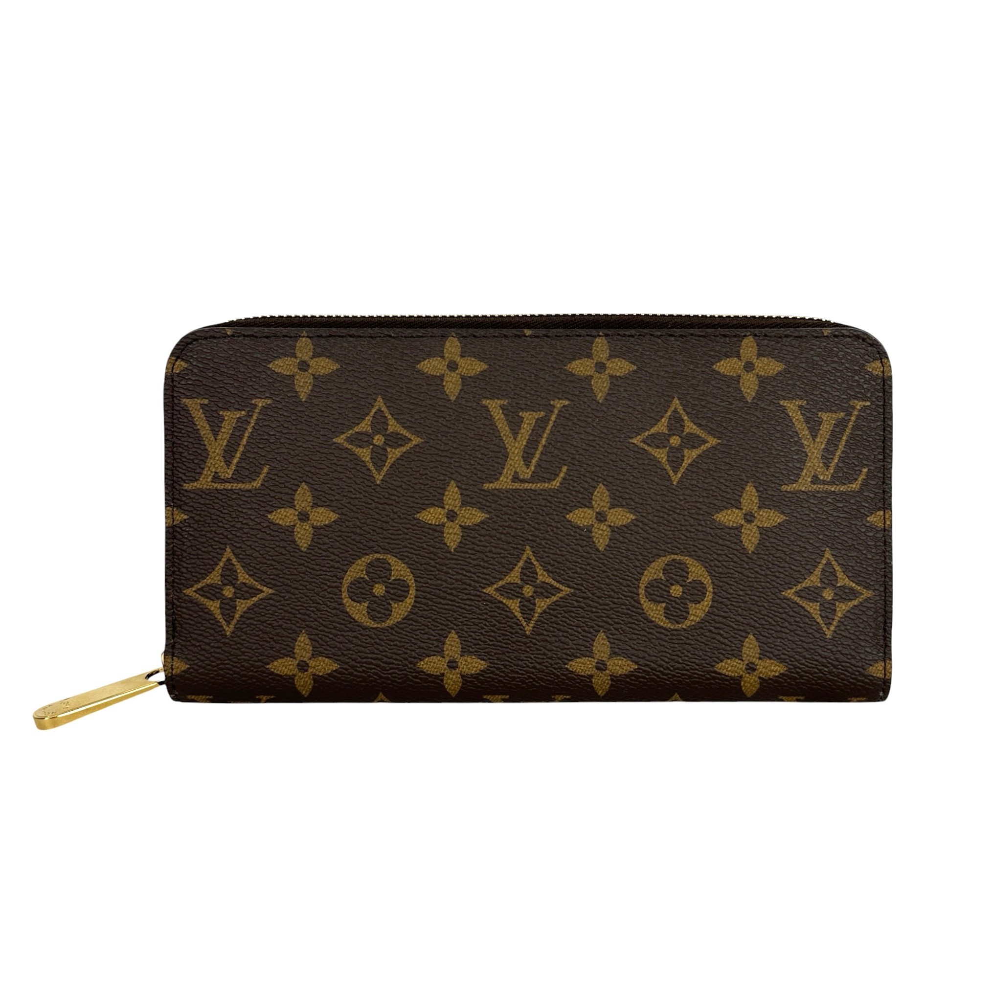 【Louis Vuitton】 ルイ・ヴィトン M42616 ジッピー･ウォレット モノグラムキャンバス ブラウン系 ゴールド金具 長財布 財布 ロングウォレット レディース メンズ ユニセックス 未使用品 【中古】 USED-S 【9356】 質屋かんてい局仙台卸町店 店