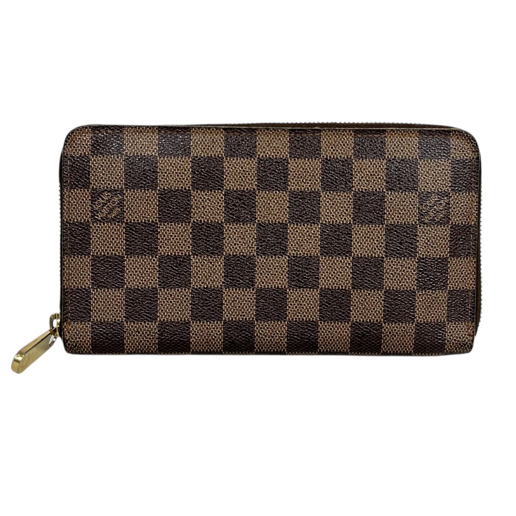 【Louis Vuitton】ルイヴィトン ジッピー・オーガナイザーウォレット N60003 ダミエ・エベヌ キャンバス VI0085 財布 長財布 レディース メンズ ユニセックス 【中古】 USED-B【9356】 質屋かんてい局仙台卸町店 |かんてい局仙台卸町店 店