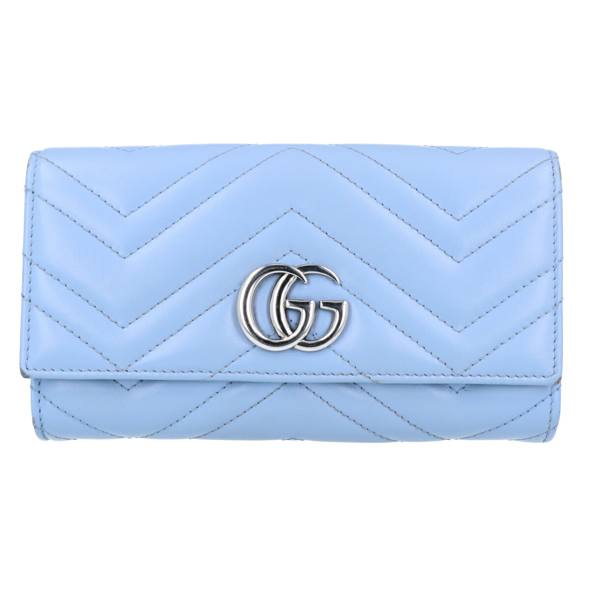 【GUCCI】 GGマーモント　ダブルG ロング ウォレット 極美品 楽天市場】GUCCI(グッチ) GGマーモント コンチネンタル