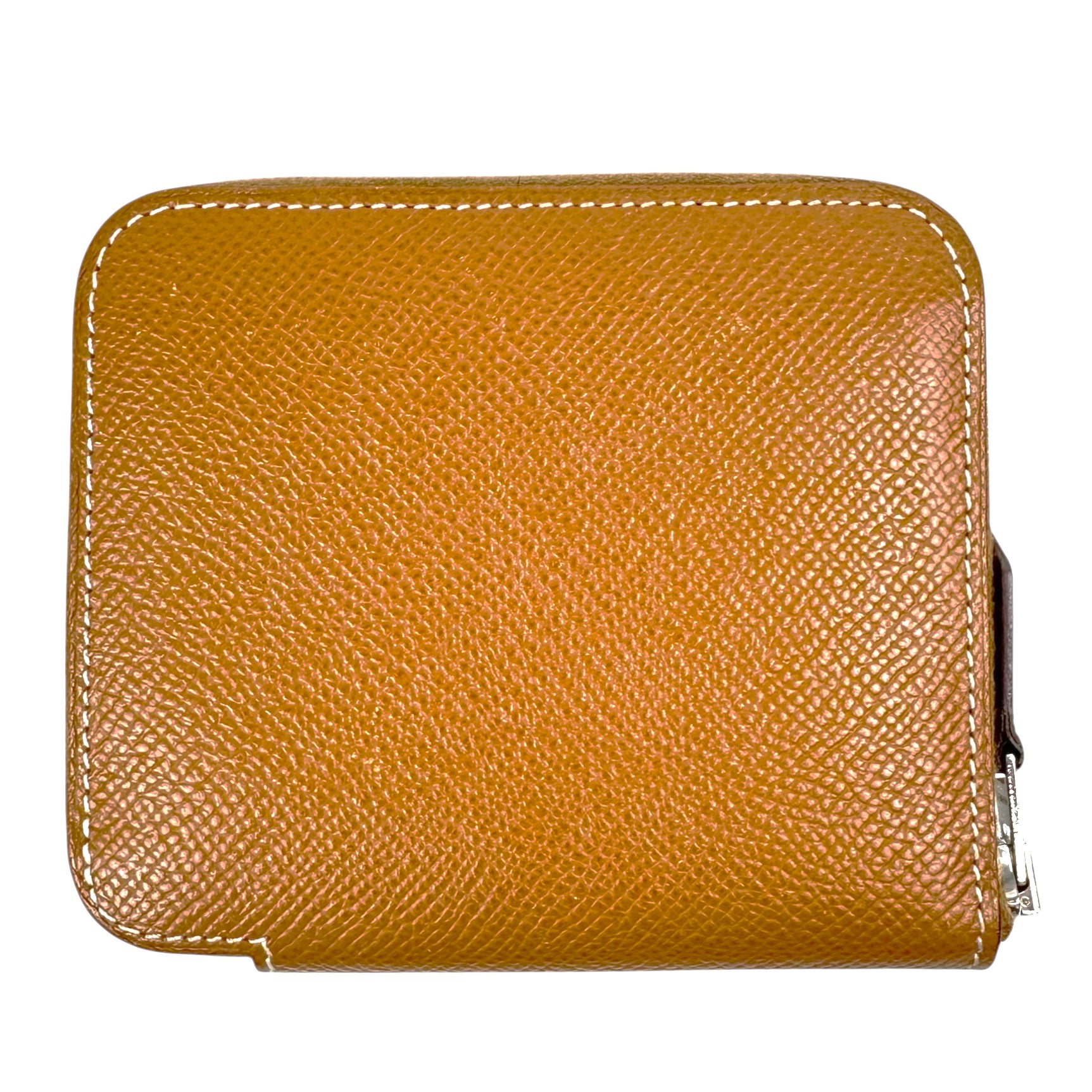【HERMES】エルメス アザップ シルクインコンパクト C刻印 2018年製 シルバー金具 キャメル ブラウン ラウンドファスナー ラウンドジップ ミニ財布 財布 レディース 【中古】USED-AB 【9304】質屋かんてい局仙台卸町店｜かんてい局仙台卸町店　店