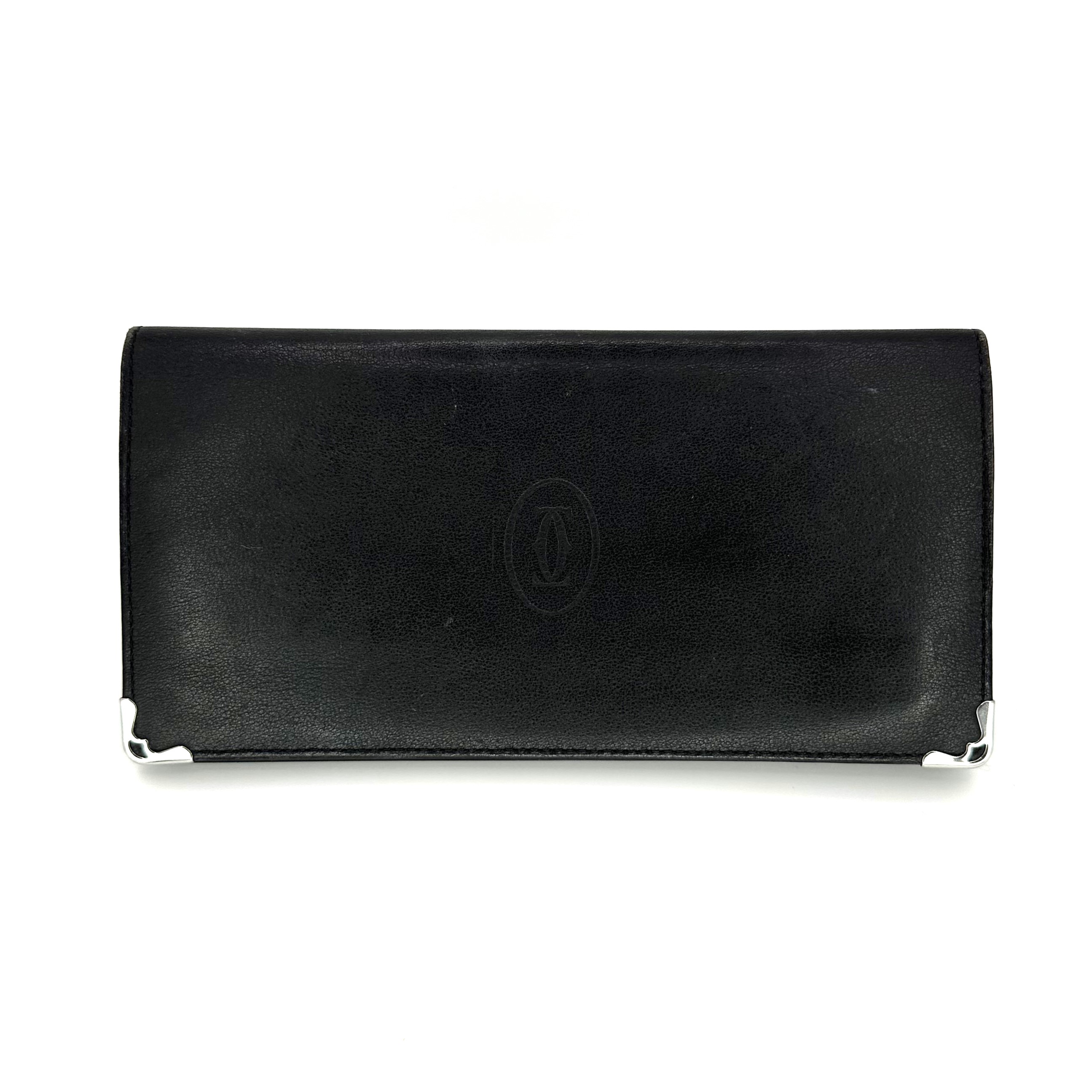 【鑑定済み】Cartier(カルティエ)メンズ ウォレット 長財布 革小物 Cartier - Cartier カルティエ メンズ 長財布 レザー 真贋済の