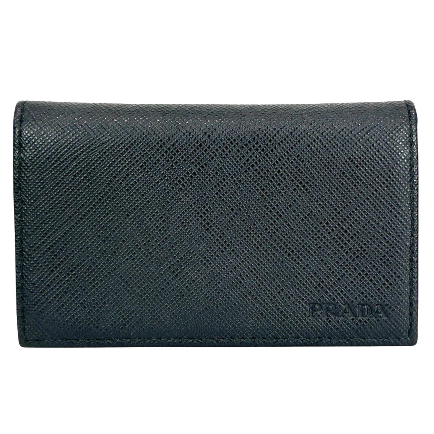 【PRADA】プラダ 名刺入れ サフィアーノ カードケース 2MC122 レザー ブラック 黒 メンズ レディース 【中古】 USED-A 【9356】 質屋かんてい局仙台卸町店 店｜かんてい局仙台卸町店　店 28,258円