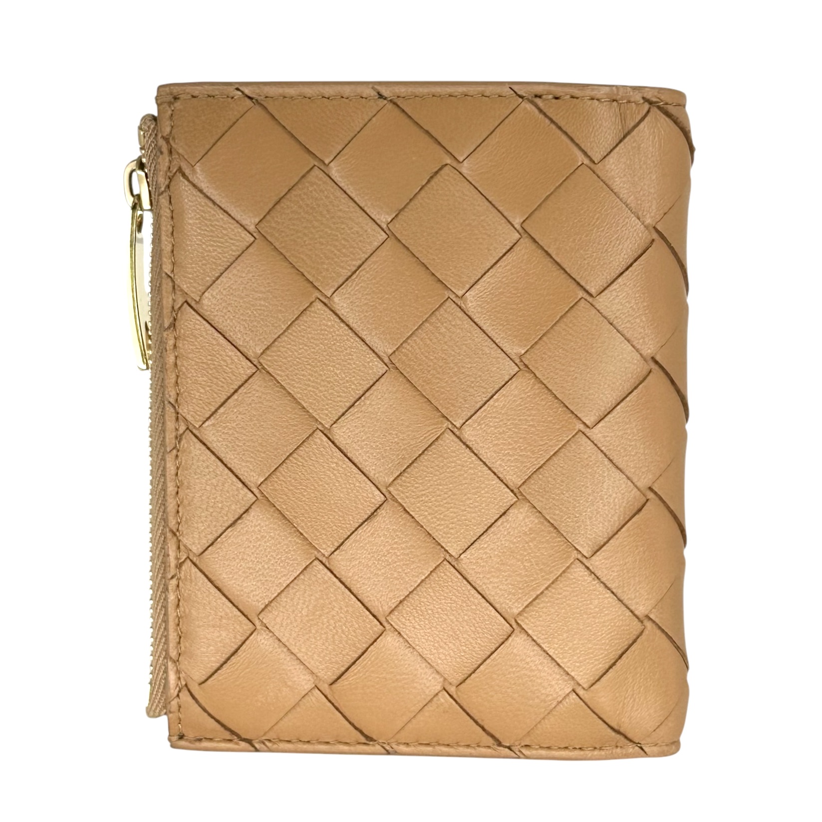 【BOTTEGA VENETA】ボッテガ・ヴェネタ イントレチャート スモール 二つ折り紙入れ 御釣り入れ 紙入れ パウダーコンパクト紙入れ コンパクトウォレット レディース メンズ ユニ一発やる 【中古】USED-A 【9304】 一六銀行かんてい局仙台卸町店 店