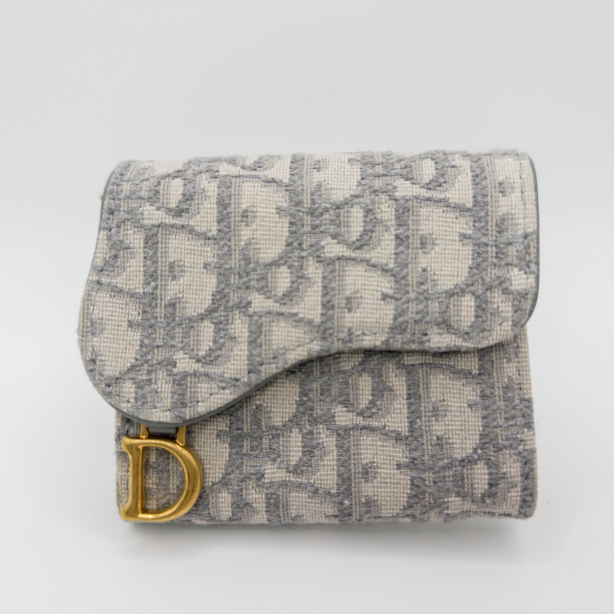 楽天市場】ディオール サドル ロータスウォレット 三つ折り財布 レザー