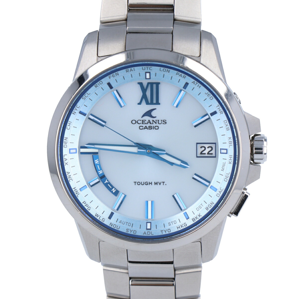 楽天市場】カシオ オシアナス OCW-S100-7A2JF 電波 ソーラー 電波時計