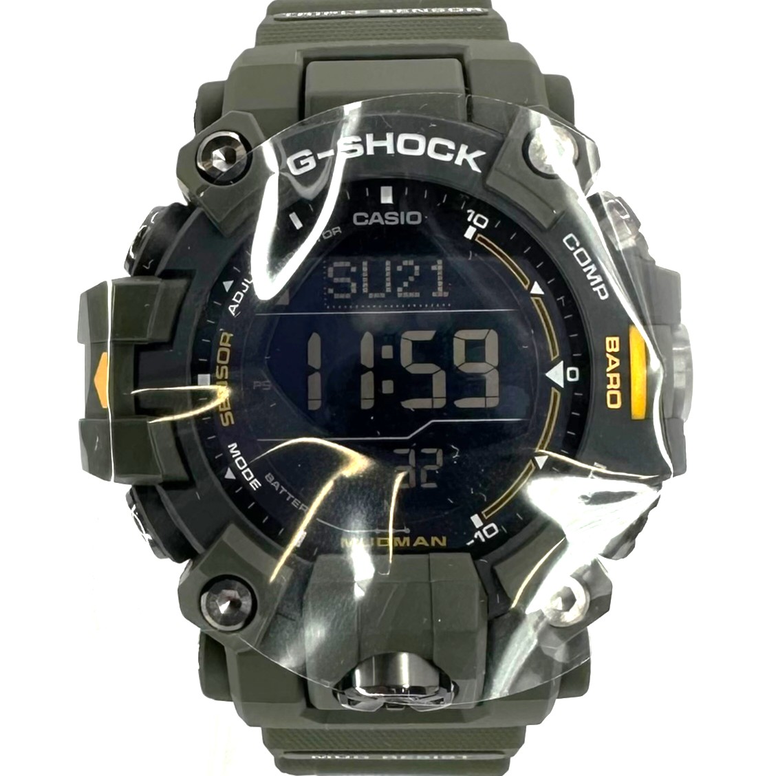 【CASIO】カシオ G-SHOCK GW-9500-3JF MASTER OF G MUDMAN マッドマン ソーラー電波時計 腕時計 時計 メンズ 【中古品】 USED-SS【9304】質屋かんてい局仙台卸町店 店｜かんてい局仙台卸町店　店