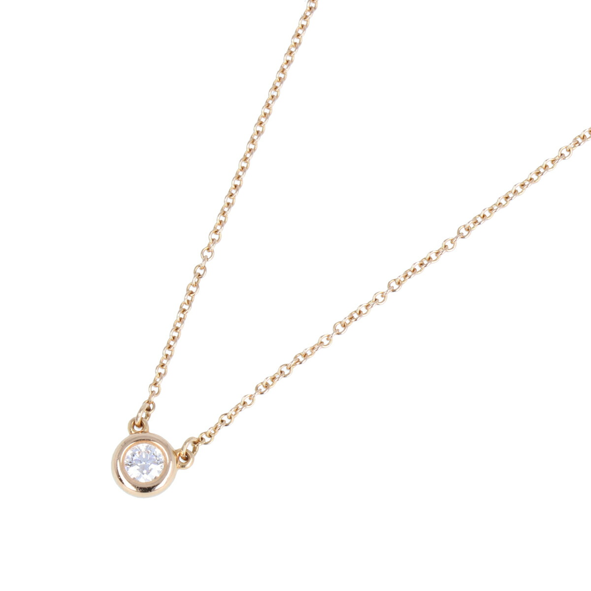 ティファニー バイザヤード ネックレス Au750 TIFFANY&Co.