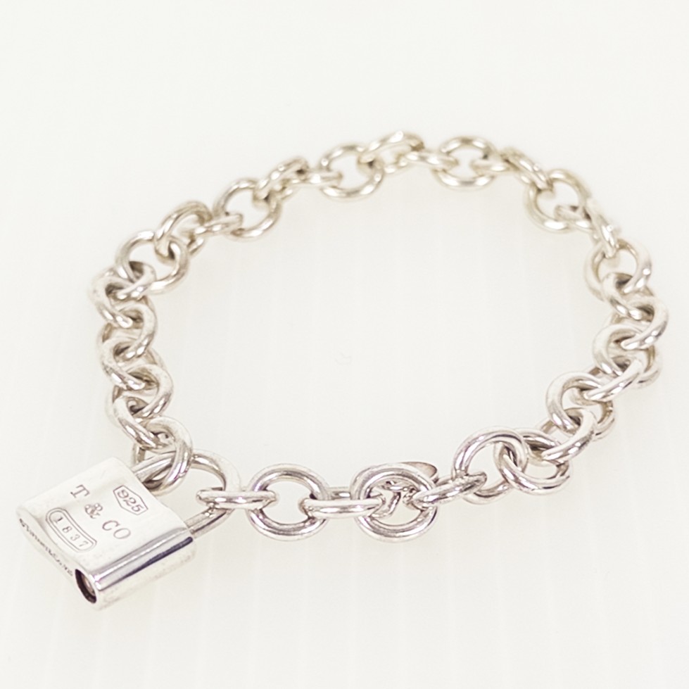 【月初セール価格】【希少】ティファニー キーロック モチーフ ブレスレット 楽天市場】【ジュエリー】TIFFANY&Co. ティファニー 1837 ロック
