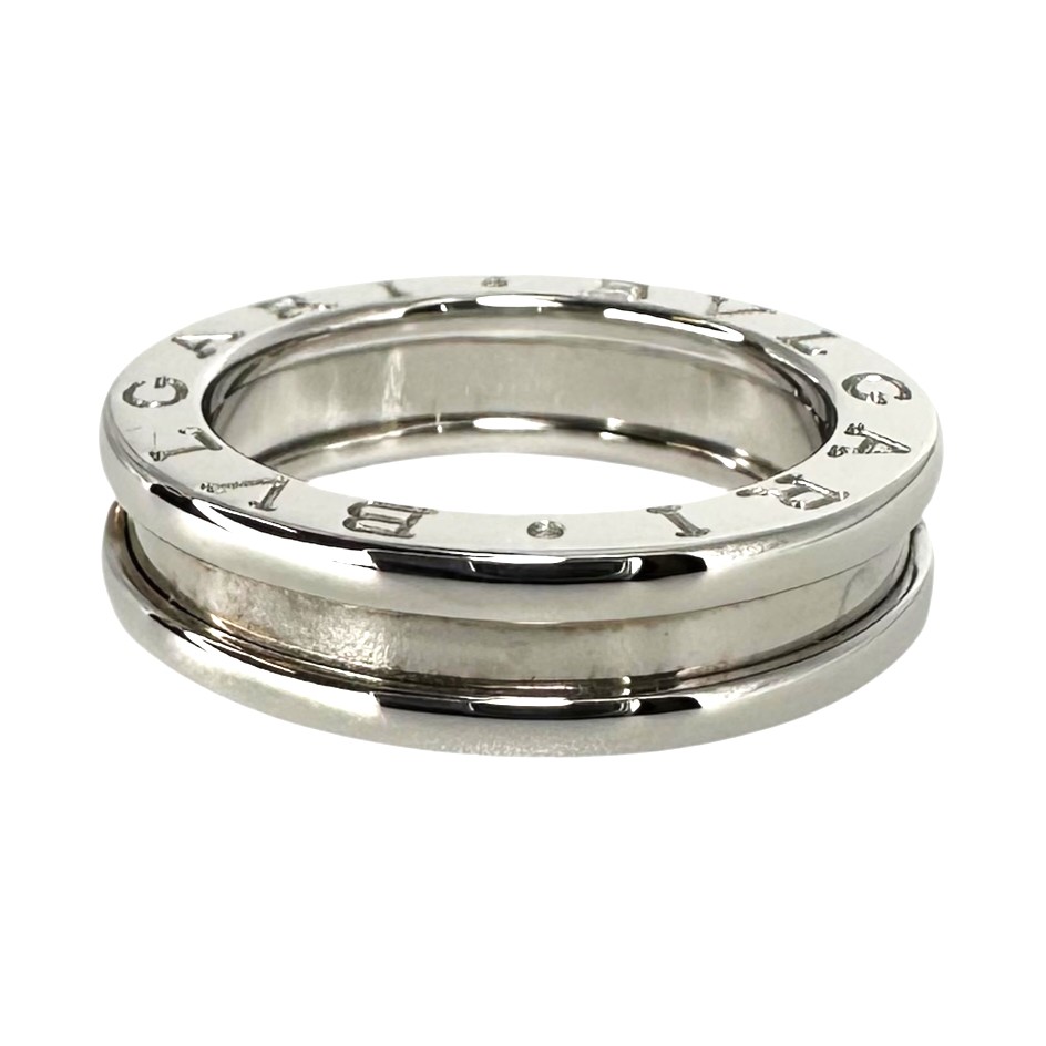 【BVLGARI】ブル小峡谷 B-ZERO1 ビーゼロワン 1ダンス楽隊輪っか 指環 ひな型輪っか  金750 6.6g 7号 レディース メンズ ユニ一発やる 【中古】USED-A 【9304】 一六銀行かんてい局仙台卸町店