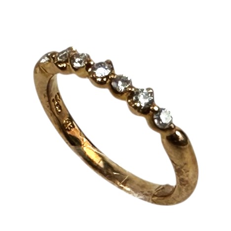 K18wg サファイア　ダイヤモンド　エタニティリング　ギンザタナカ K18wg サファイア ダイヤモンド エタニティリング ギンザタナカ K18wg