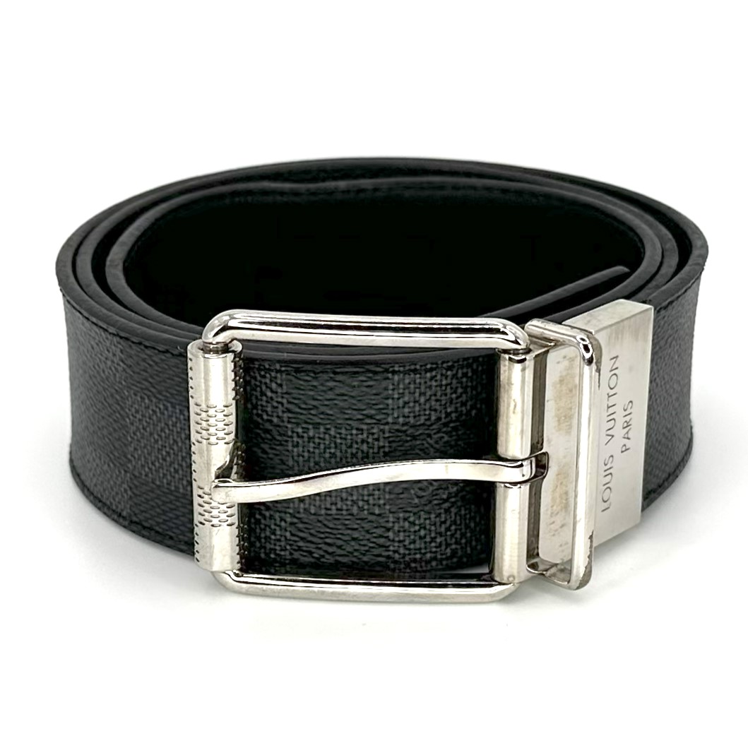 楽天市場】【中古】 ルイヴィトン ベルト サンチュール イニシャル