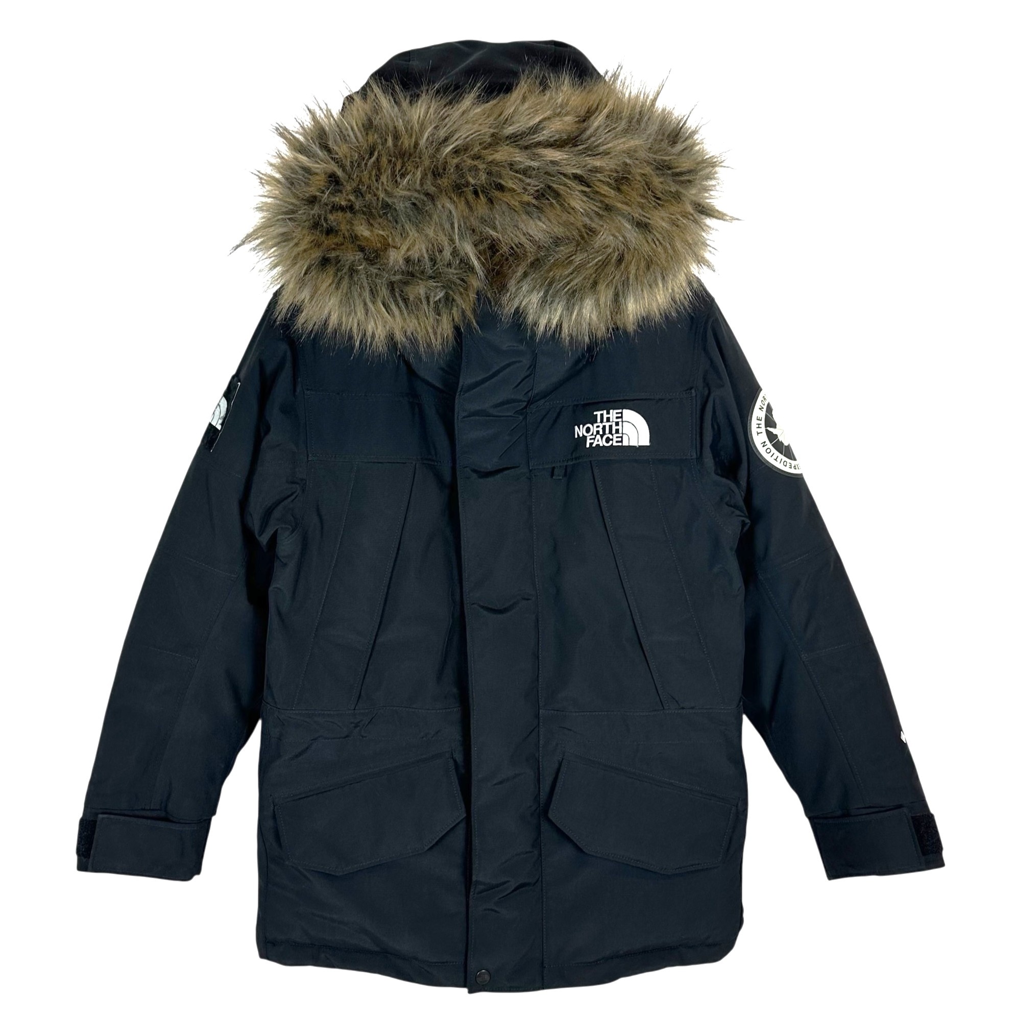 【THE NORTH FACE】 ザ・ノースフェイス アンタークティカパーカ ND91807 黒いこと 打ち倒す上衣 メンズ XS大いさ 【中古品】 USED-AB 【9304】 一六銀行かんてい局仙台卸町店 店 コート・ジャケット-メンズファッション