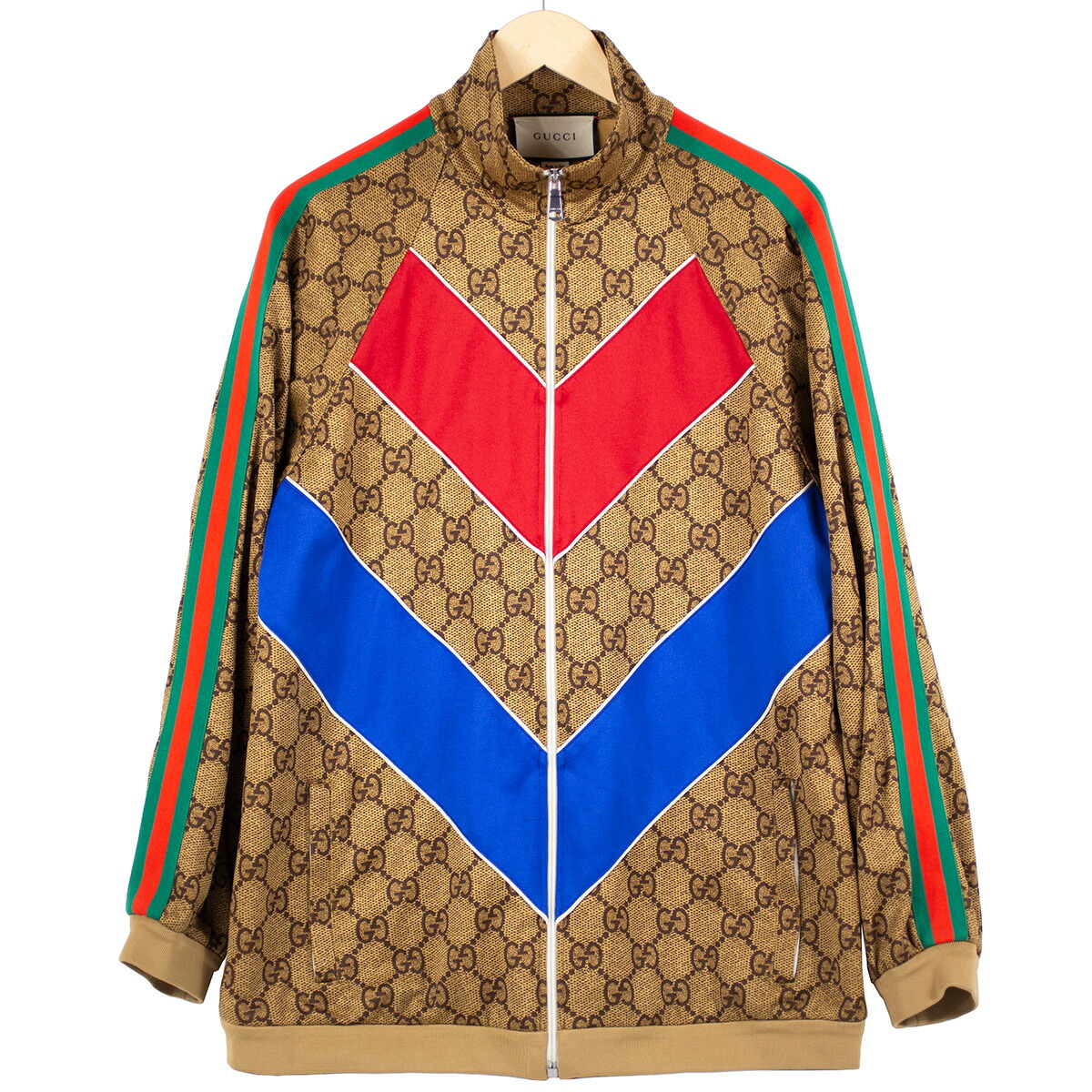 ※専用※GUCCI グッチシェリーライン トラックジャケットジャージ 楽天市場】GUCCI(グッチ) シェリー テクニカルライン ジャージ