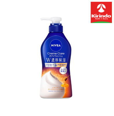 楽天市場】ニベア クリームケアボディウォッシュ W濃厚保湿 ポンプ