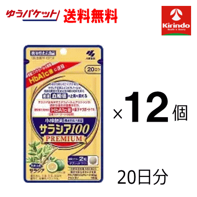 ゆうパケットで貨物輸送無料 12個書き割り 小林製薬 サラシア100 割り増し金 20日分 120粒×12個【役立つこと性書きあらわす食料雑貨類】食後の血糖値のこみ上げるを抑える