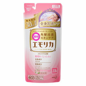 楽天市場】花王 エモリカ薬用入浴液 フローラルの香り 本体450mL