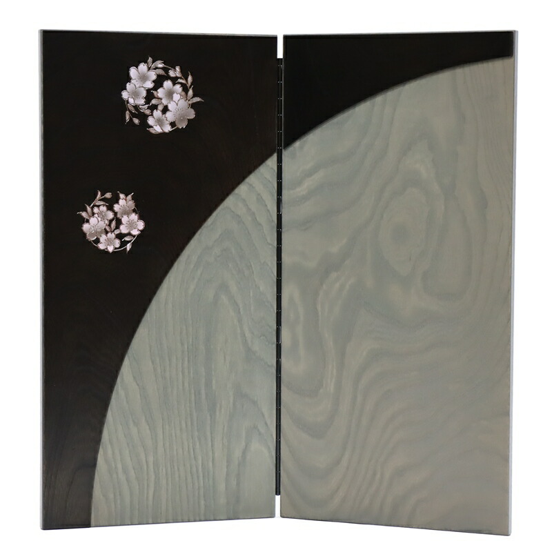 楽天市場】アウトレット品 雛人形三月屏風 屏風のみ 20号 二曲桜 5T