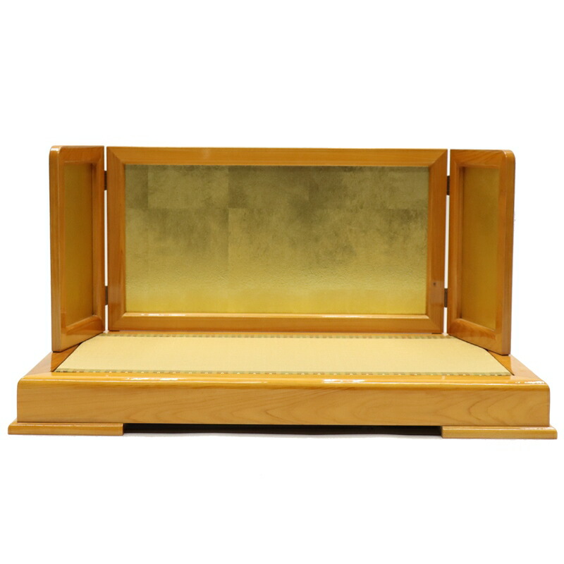 楽天市場】【アウトレット】コンパクトサイズ 38cm収納台金襴幕板7号枠