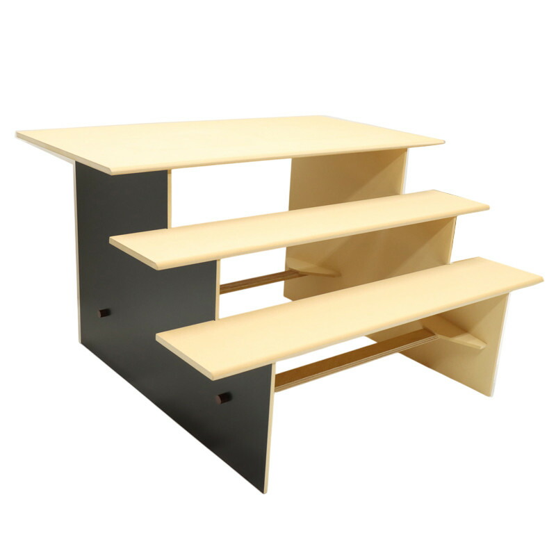 アウトレット品 雛人形 台単品 35×3 三段飾り台 木製 白木 幅105cm (25a-ya-0410) インテリア ディスプレイ 見切処分品 29,770円