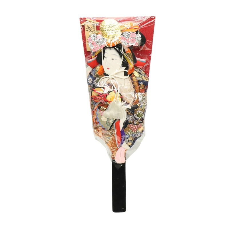 アウトレット品 正月飾り 羽子板 20号 浅妻 羽衣 押絵羽子板 高さ62cm (25a-ya-0436) インテリア ディスプレイ 見切処分品｜さくらソレイユ　店
