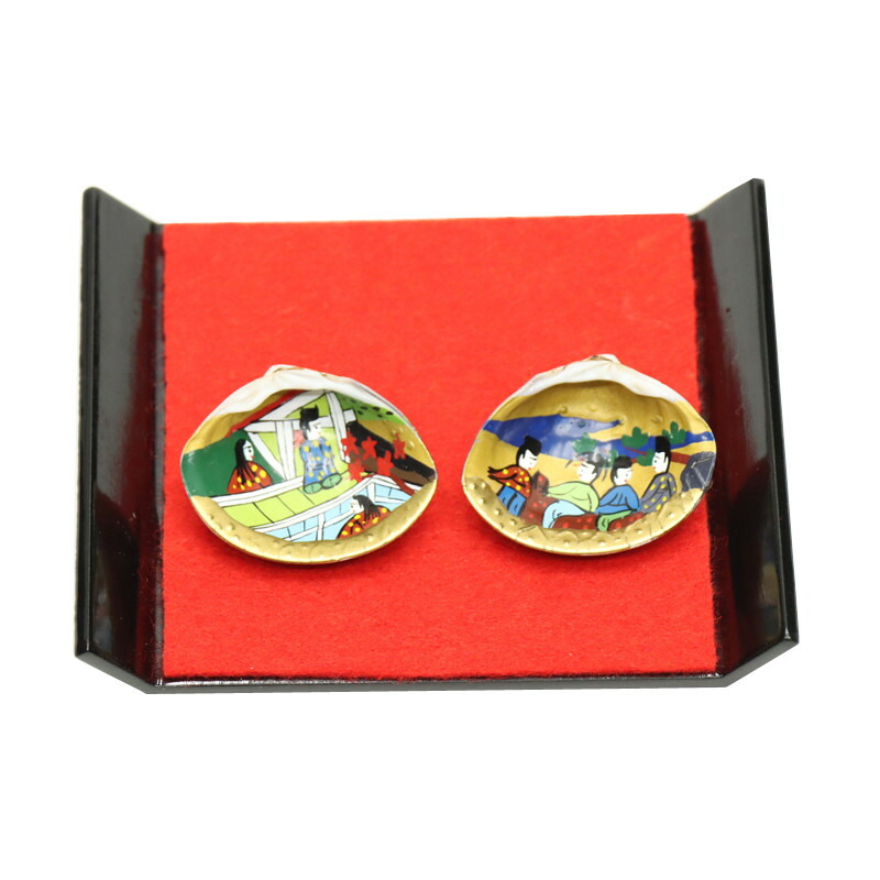 楽天市場】雛人形 貝合わせ - 源氏香貝桶セット コンパクト おしゃれ