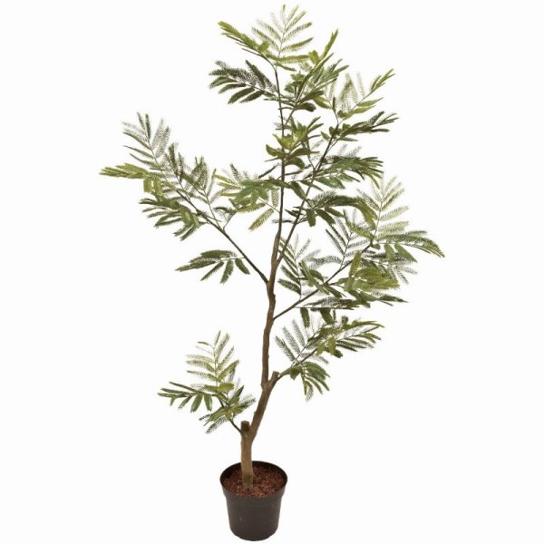 人工観葉植物 エバーグリーン ポット 光触媒加工 高さ150cm （P223) （zv1877) （代引き不可） インテリアグリーン フェイクグリーン｜さくらソレイユ　店