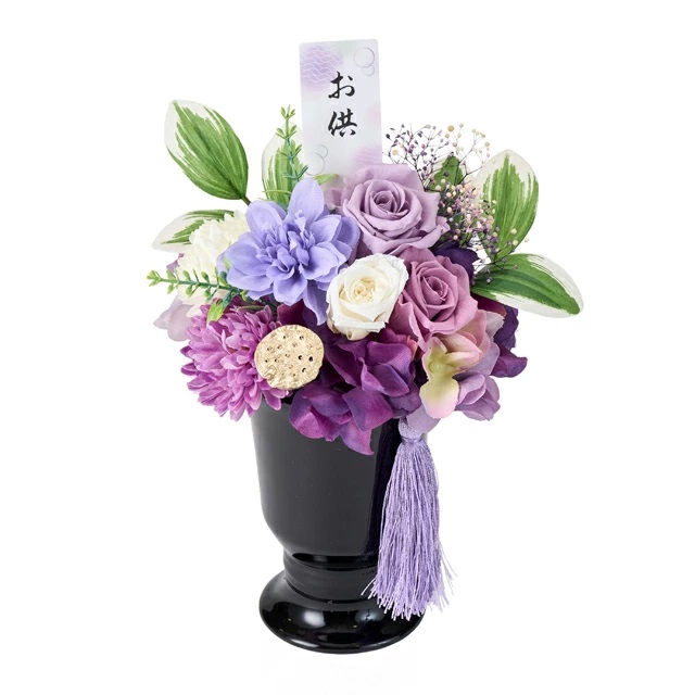 人工観葉植物 儚花(はかなばな) ブリザーブドフラワー 高さ23cm （P259) （zy5032) （代引き不可） インテリアグリーン フェイクグリーン