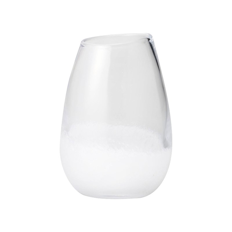 花瓶 フラワーベース Glass Flower+ monter モンテ milk （1個入り） [777-631-010] [p26] ガラス （代引き不可） インテリア ディスプレイ