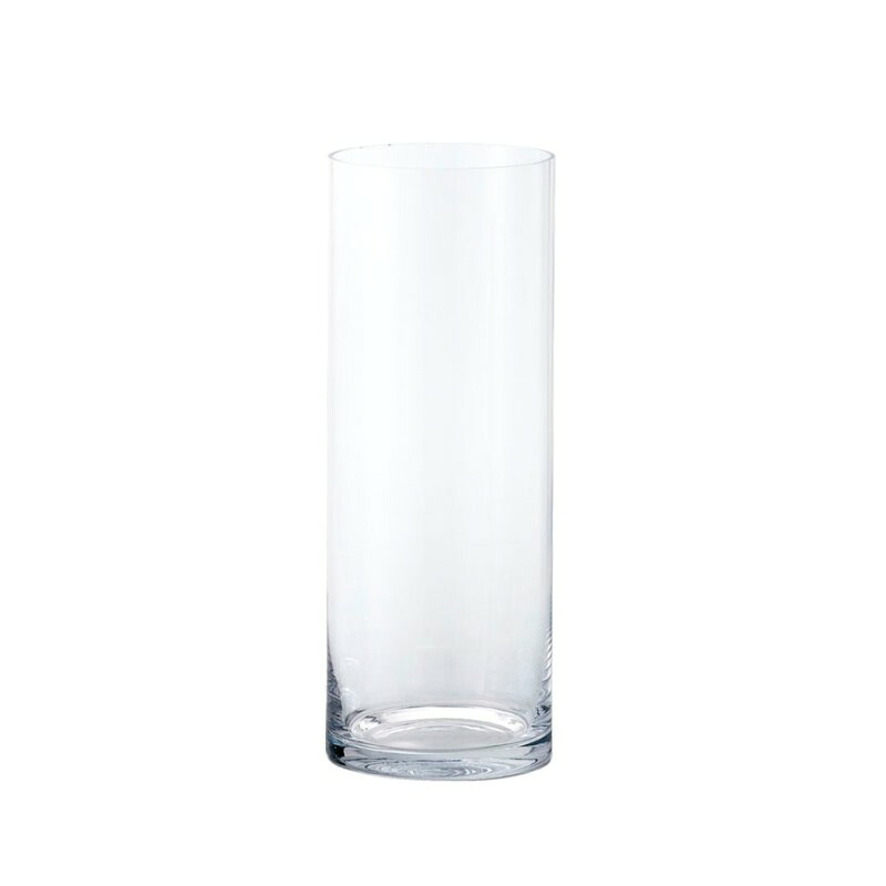 花瓶 フラワーベース Glass Display GLASS straight-R from Europe グラス ストレート アール clear （1個入り） [778-025-000] [p125] ガラス （代引き不可） インテリア ディスプレイ