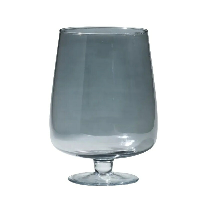 花瓶 フラワーベース Glass Display Soiree ソワレ pearl gray （1個入り） [778-362-810] [p122] ガラス （代引き不可） インテリア ディスプレイ｜さくらソレイユ　店
