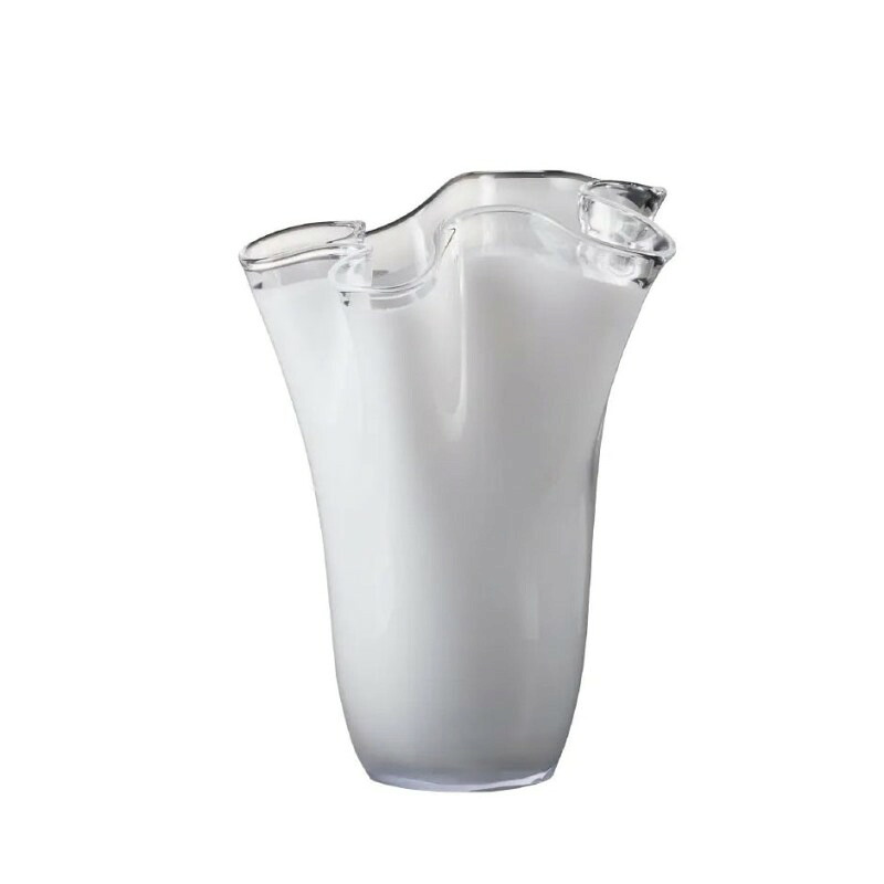 花瓶 フラワーベース Glass Display Vinka ヴィンカ white （1個入り） [778-988-100] [p121] ガラス （代引き不可） インテリア ディスプレイ｜さくらソレイユ　店