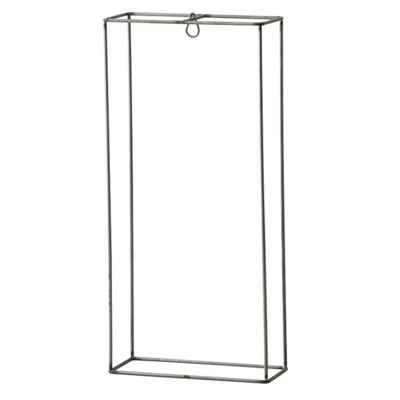 花瓶 フラワーベース Stand Thin iron frame シン アイアン フレーム silver （1個入り） [550-058-700] [p168] 鉄 （代引き不可） インテリア ディスプレイ