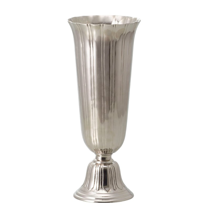 花瓶 フラワーベース Meｔal Aluminium Vianca アルミニウムビアンカ silver （1個入り） [570-517-703] [p160] アルミニウム （代引き不可） インテリア ディスプレイ