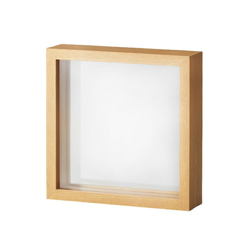 花瓶 フラワーベース Frame herbier エルビエ(厚み5cm) natural （1個入り） [680-820-310] [p174] MDF （代引き不可） インテリア ディスプレイ