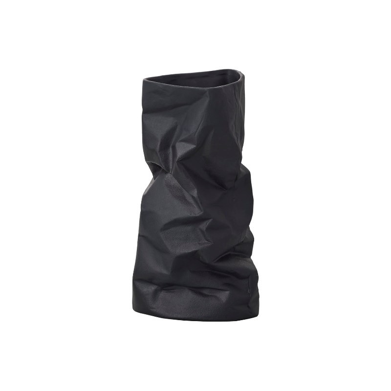 花瓶 フラワーベース Ceramic Flower+ Phantasma ファンタズマ matt black （1個入り） [171-709-801] [p7] 磁器 （代引き不可） インテリア ディスプレイ