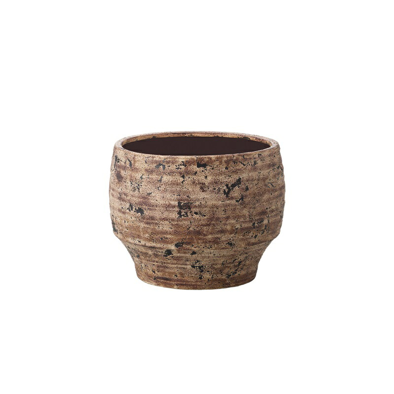 花瓶 フラワーベース Ceramic Display Caldo カルド warm brown （1個入り） [177-897-282] [p64] ストーンウェア （代引き不可） インテリア ディスプレイ｜さくらソレイユ　店