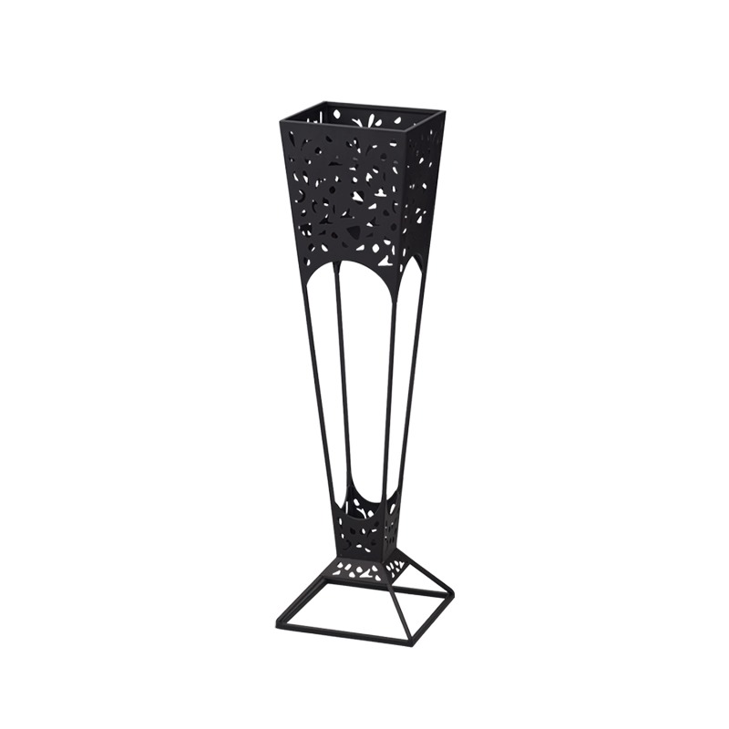 花瓶 フラワーベース Stand IRON STAND grace アイアン スタンド グレイス black （1個入り） [530-071-802] [p162] 鉄 （代引き不可） インテリア ディスプレイ｜さくらソレイユ　店